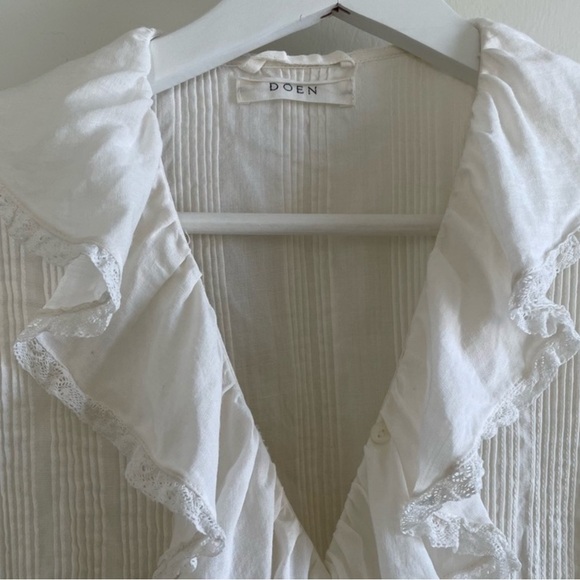 Doen Ivory Ruffle Dress - Picture 4 of 6